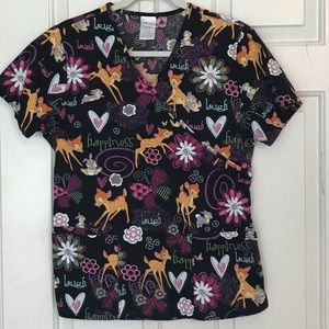 Disney scrub top